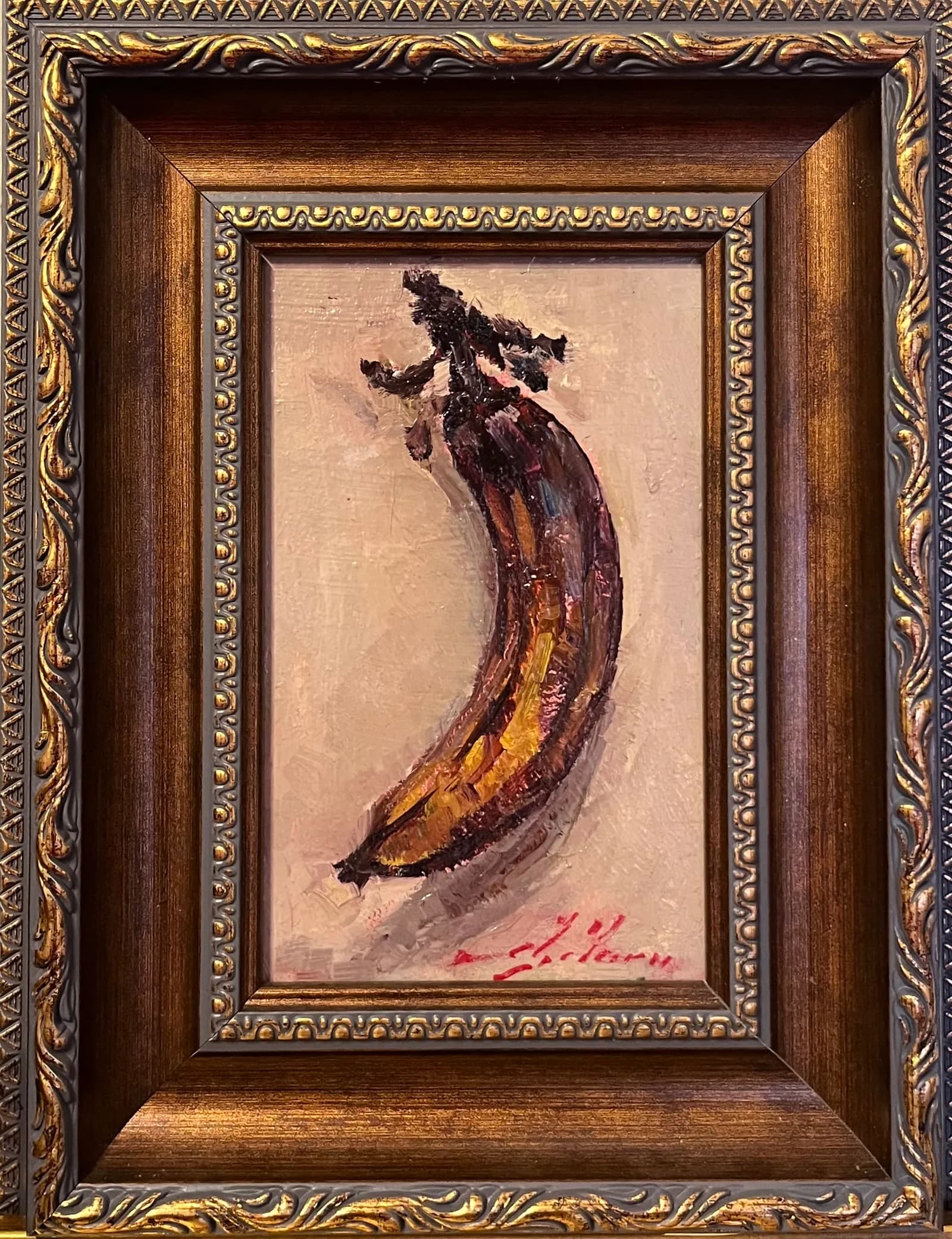 Banana up — ulei pe pânză