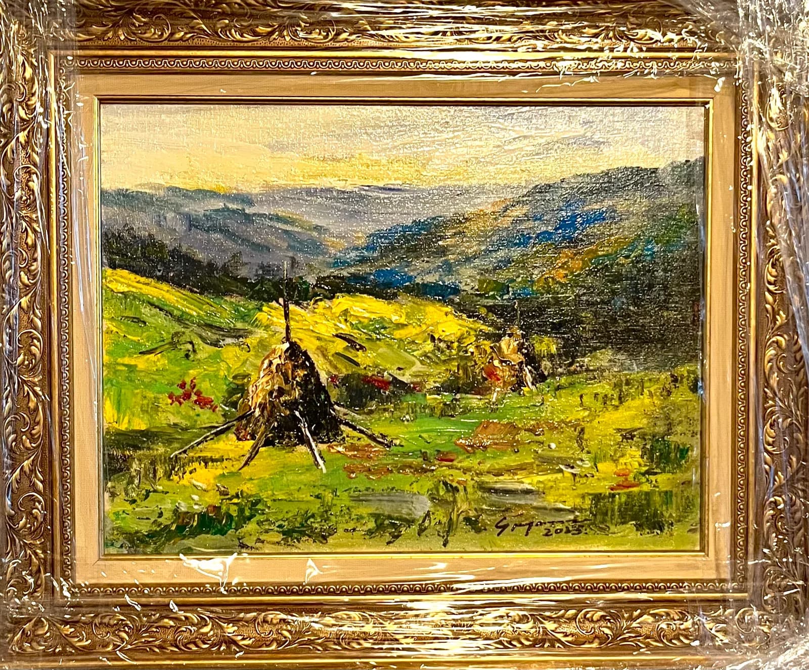 Căpița din vale — Grigore Stan, ulei pe pânză