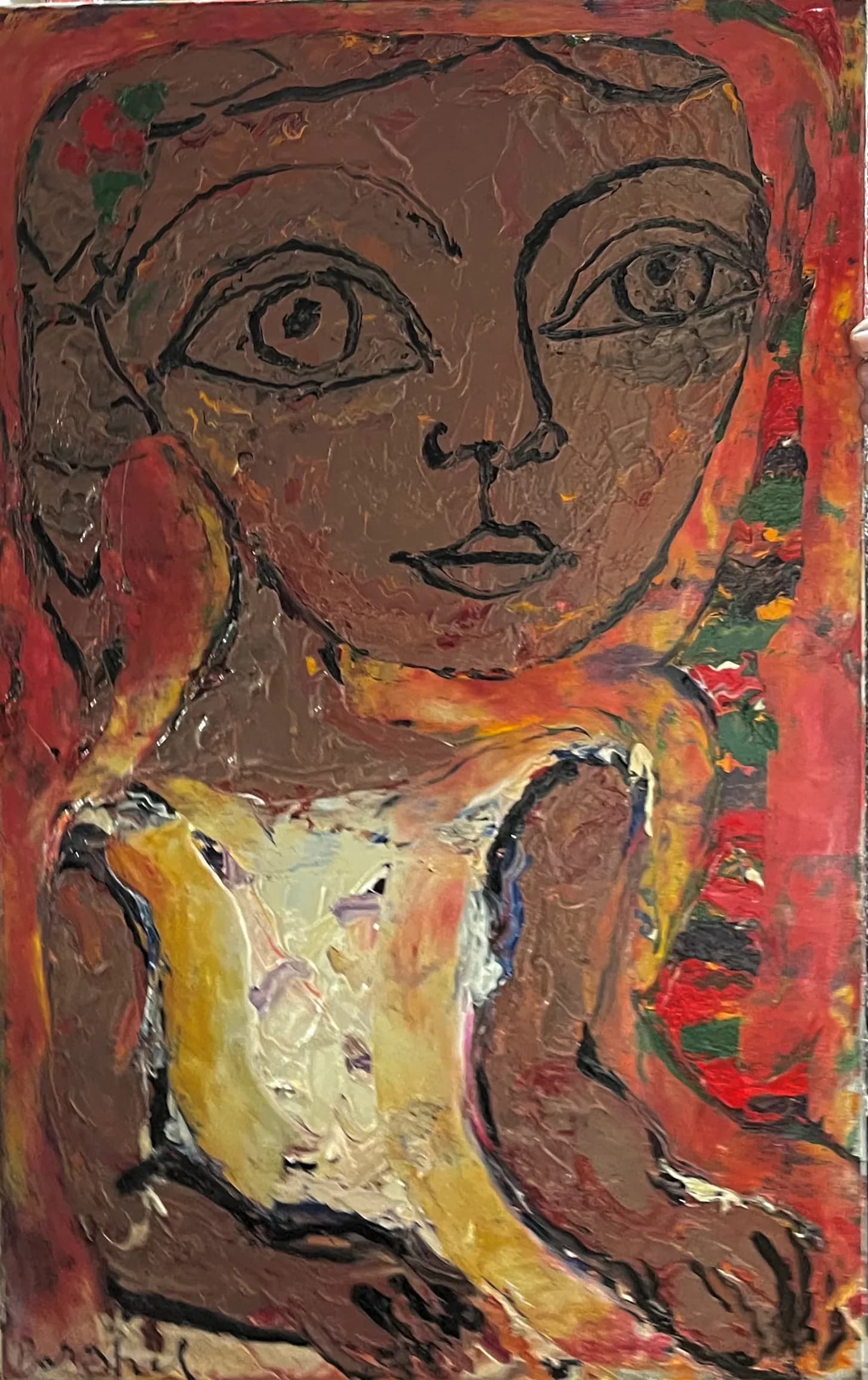Caterina — Virgiliu Parghel, ulei pe pânză