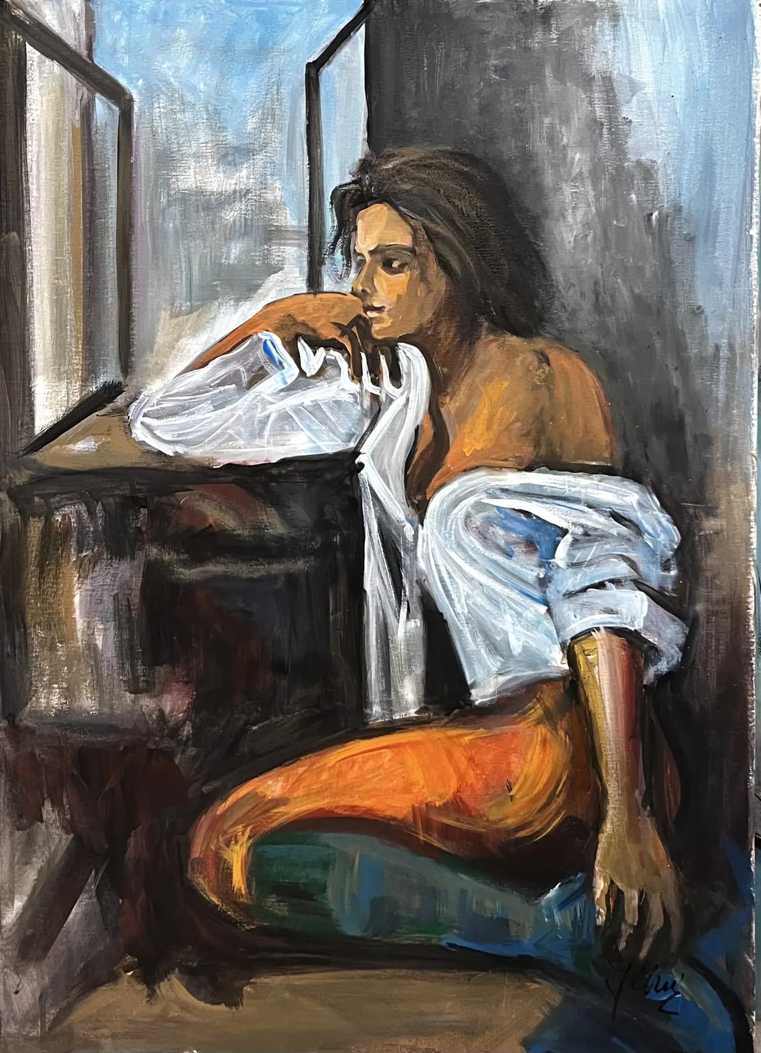 Delicatete — Mihai Ioan, acril pe panza