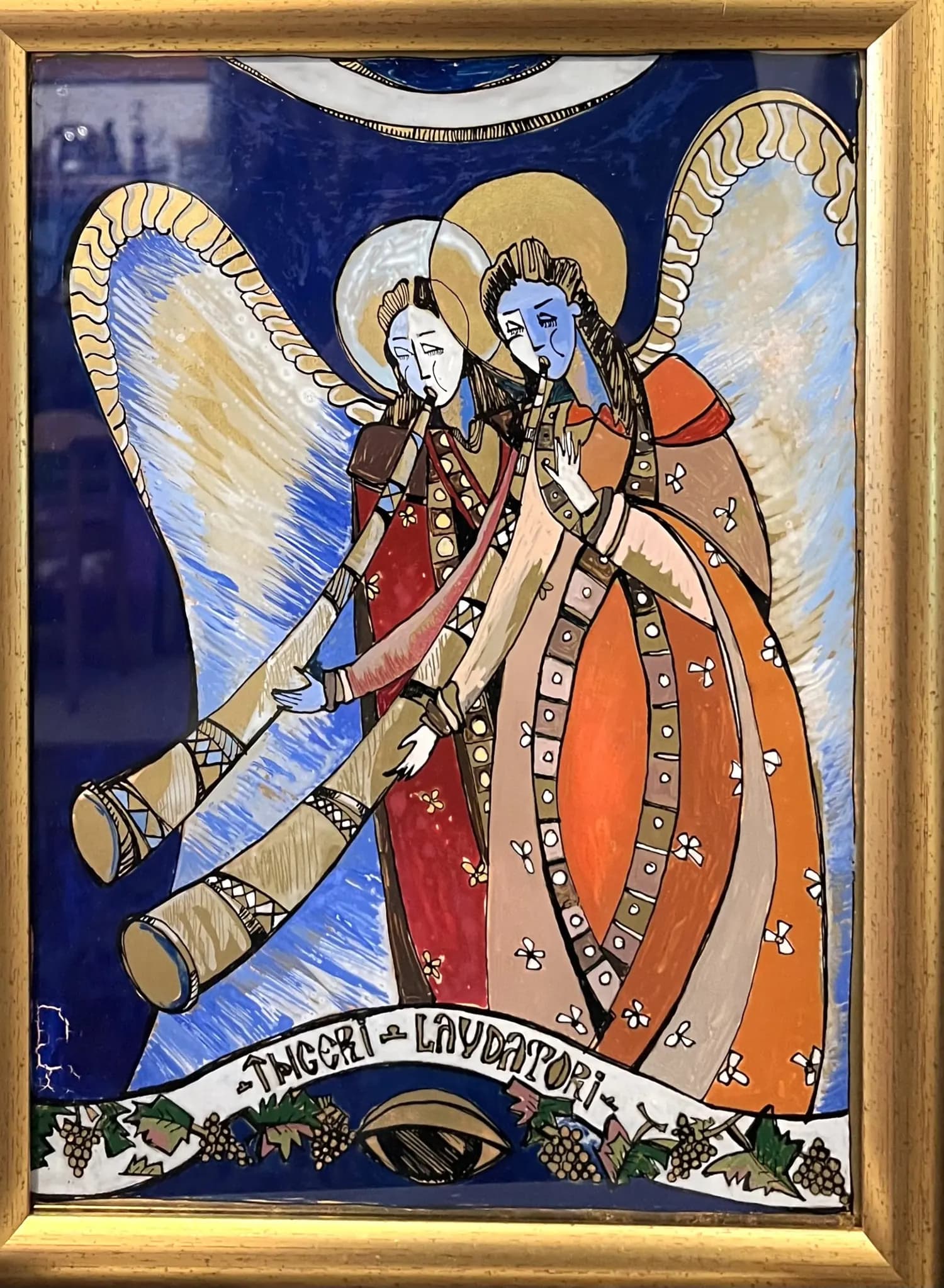 Îngerii laudatori u/ — Stan Mihaela Costiniuc, sticla