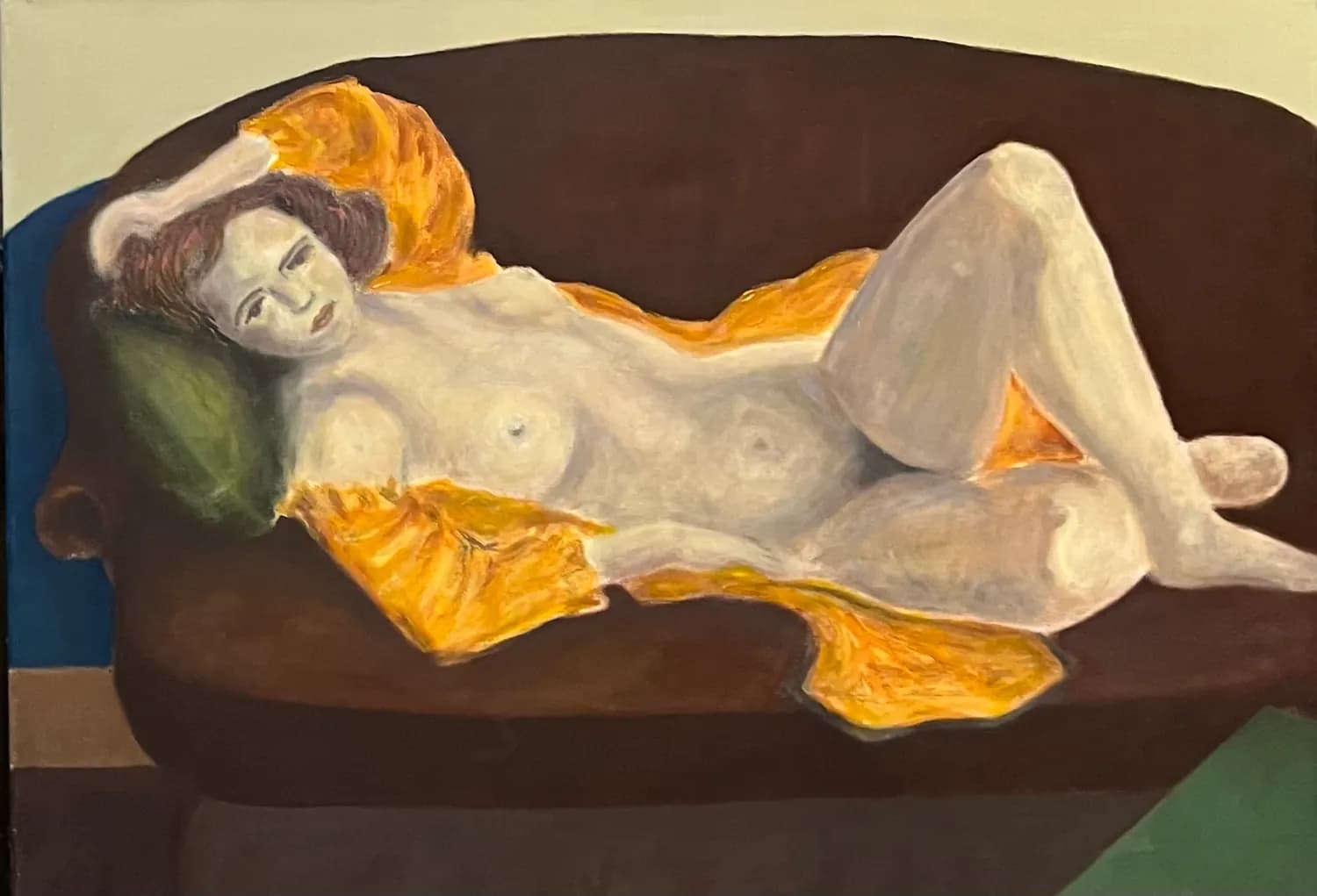 Nud — Augustin Razvan Radu, ulei pe panza