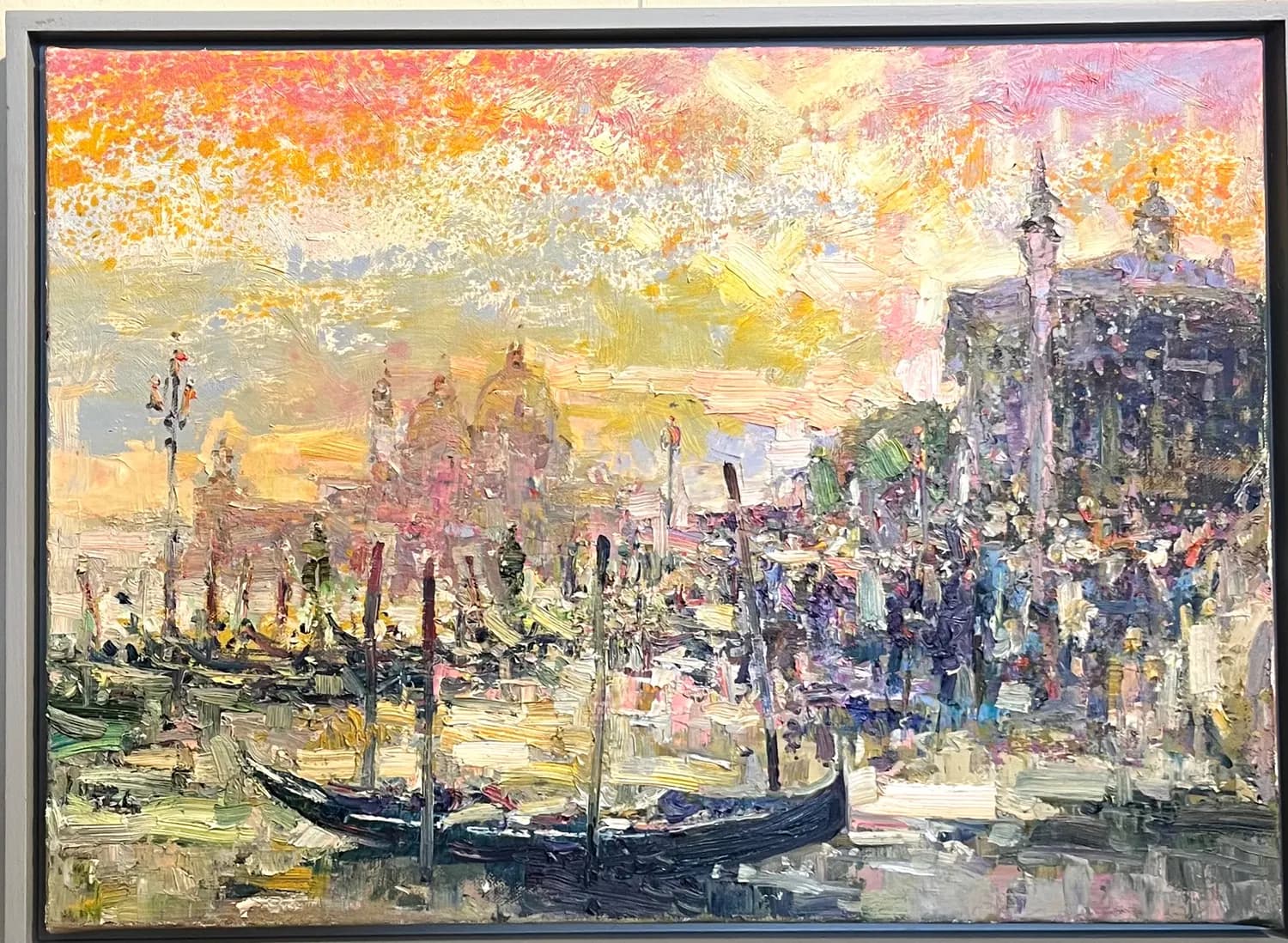 Venetia — Vitalie Butescu, ulei pe panza