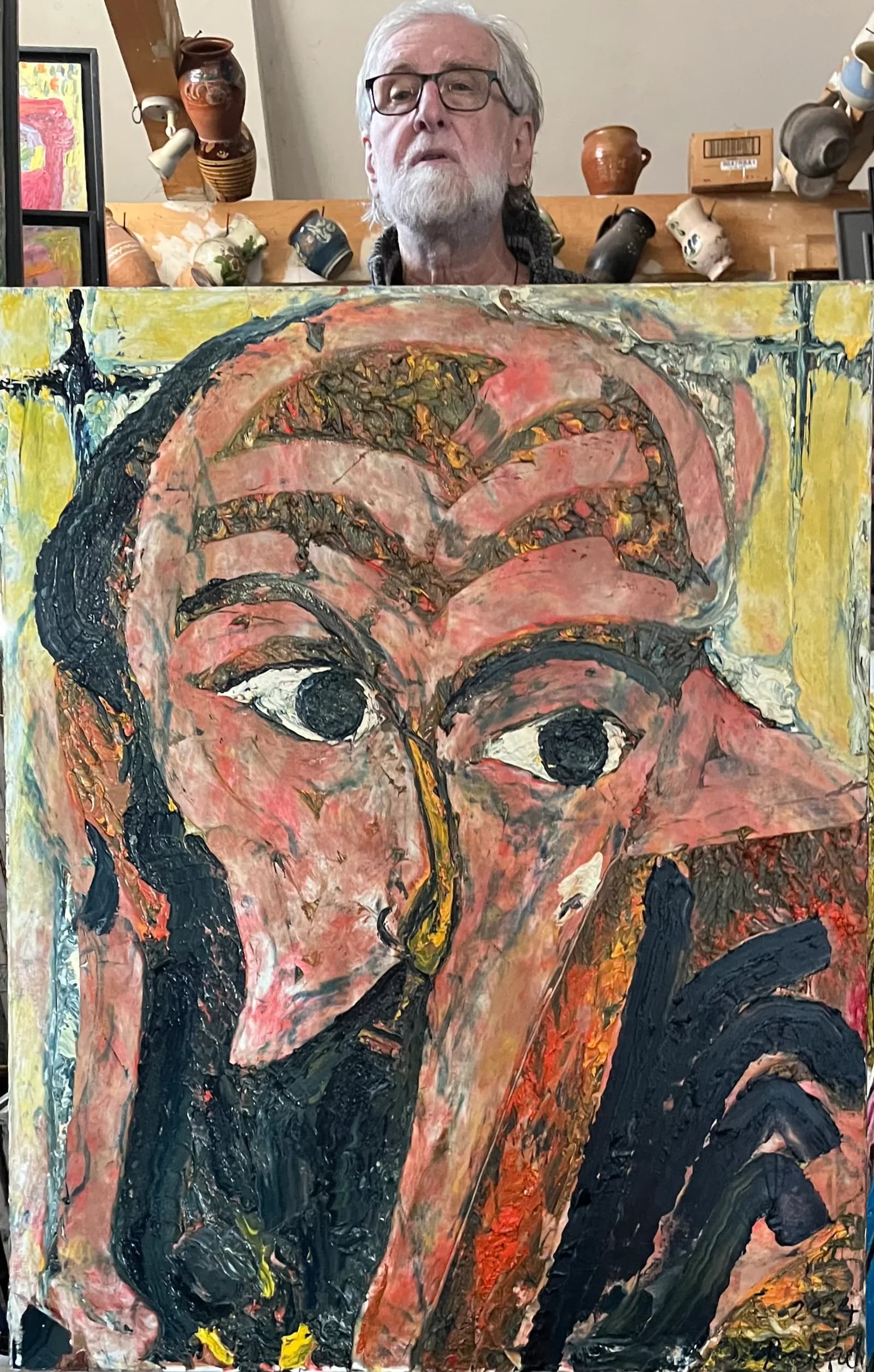 Apostol Pavel — Virgiliu Parghel, ulei pe pânză