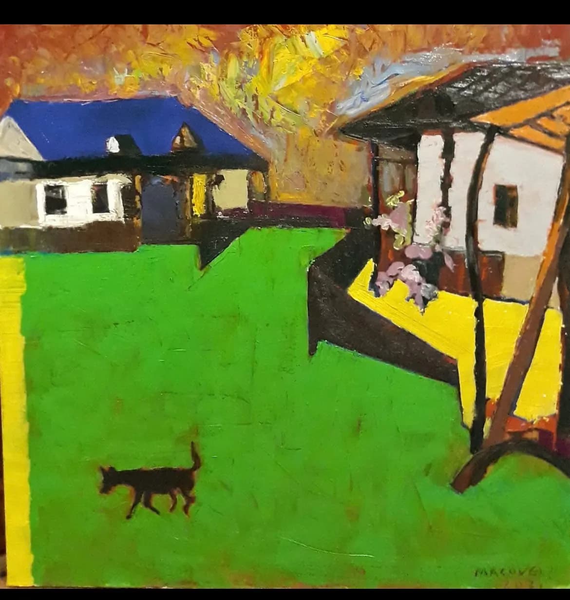 Curte cu cățel — Dumitru Macovei