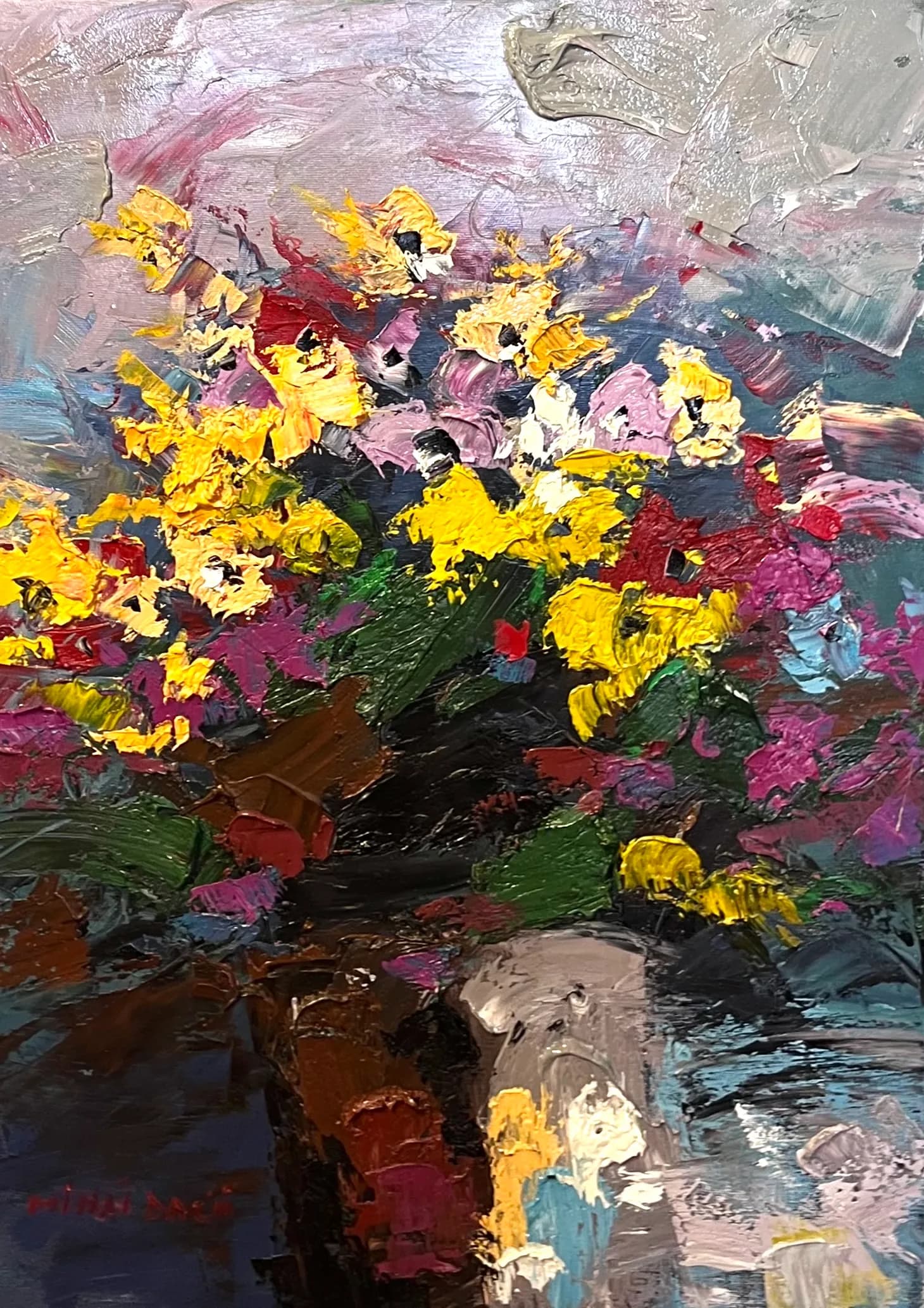 Florile galbene din vază — Popescu Mihai Silviu