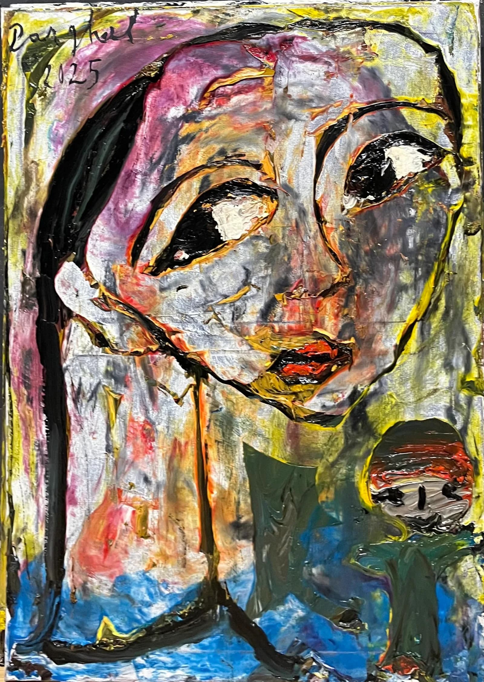 Parghel-Portret-u/p-70/50 — Virgiliu Parghel, ulei pe panza