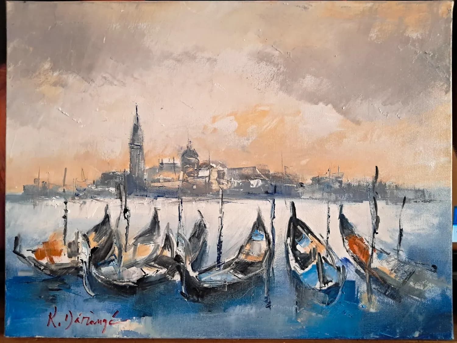 Venetia — Daranga Radu, ulei pe panza